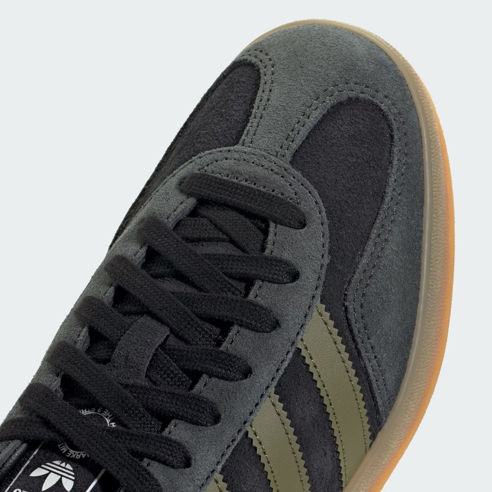 7M / 8W - [NEW]‎ Men's adidas Gazelle Indoor Shoes 'Black' JQ8399 - Picture 7 of 8